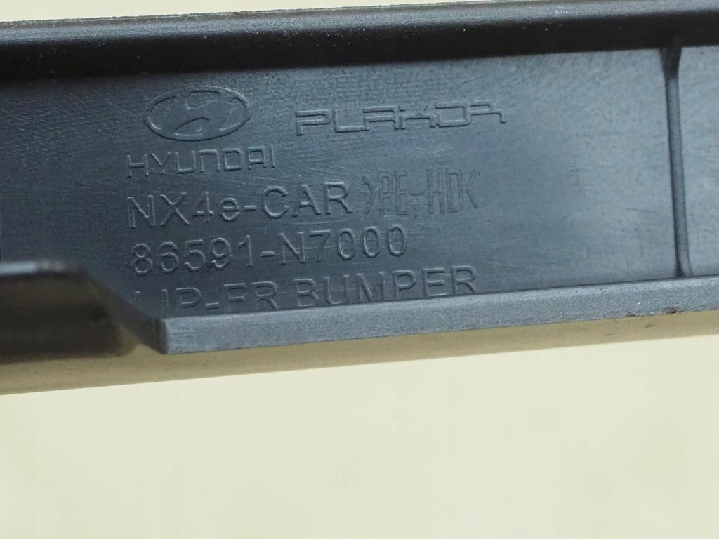 фото №15, Молдинг накладка-спойлер бампера перед hyundai tucson iv 86591-n7000