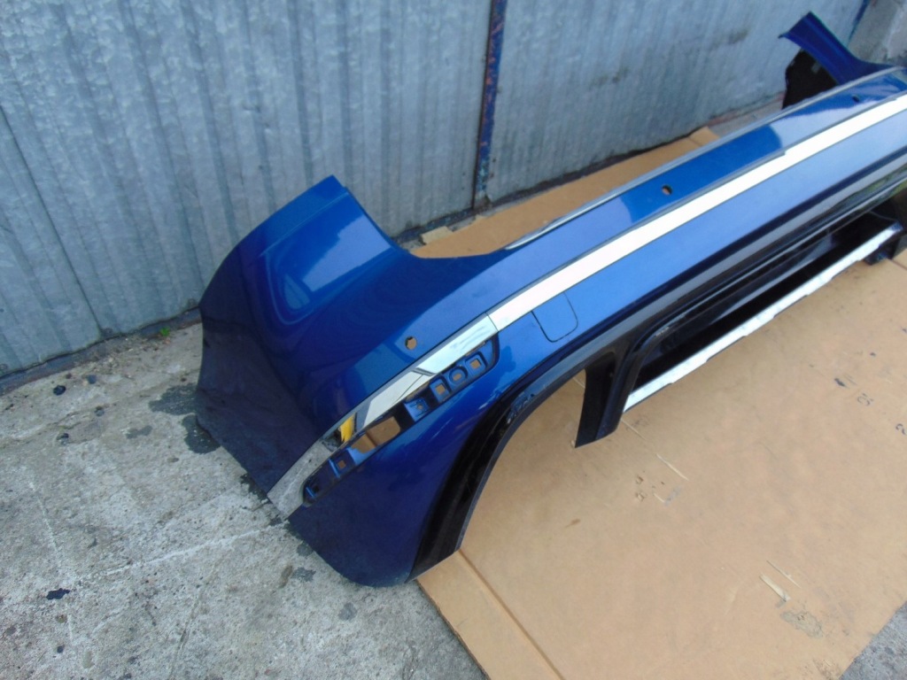 фото №4, Бампер задняя vw touareg 7p lift 2014- r-line 7p6807421f