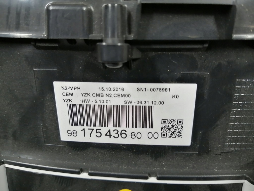 фото №8, Citroen jumpy peugeot expert iii лічильник прилади 9822470480 anglik