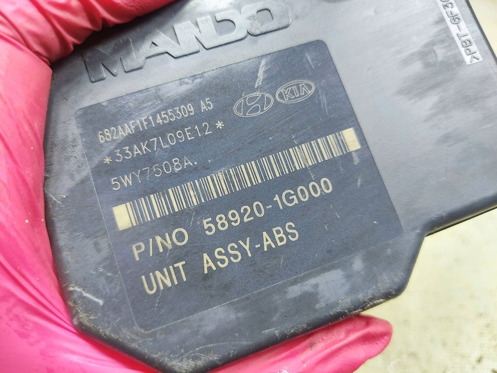 фото №8, Насос тормозная abs 58920-1g000 hyundai accent 1.5