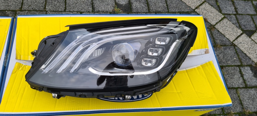 фото №6, Фары левый+ правый mercedes klasa s s222 w222 2017-2020 ful led nowe