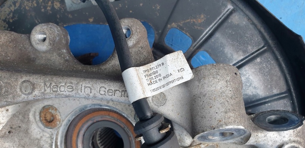 фото №9, 1x поворотный кулак ступица задняя задняя porsche cayenne ii 7p5 958