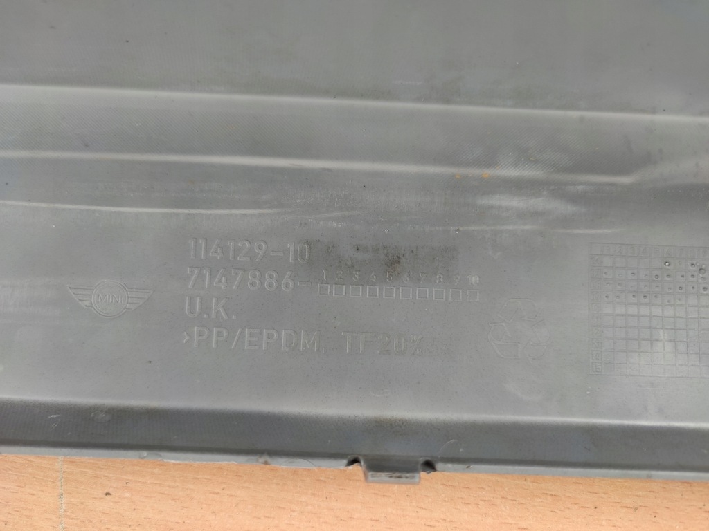 фото №4, Mini cooper s r56 06-10 rok бампер задняя pod pdc