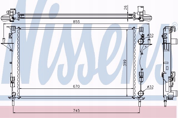 Радиатор двигателя renault Цена