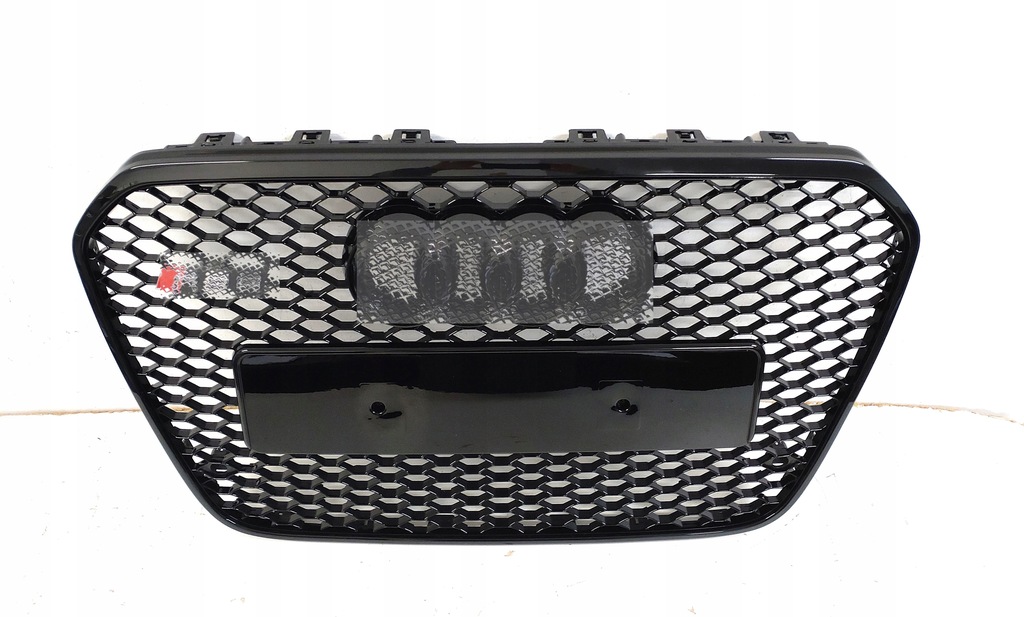 фото №7, Rs6 новый решётка радиатора решётка радиатора радиатора audi a6 c7 2011-14 full black rs-look sline