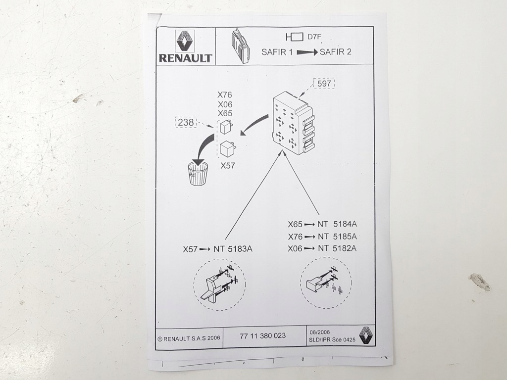 фото №7, Блок керування renault 8200065766 7700868295 1.2 8v