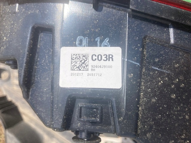 фото №6, Hyundai kona 17-20 лампи задні праве led nowe oryg