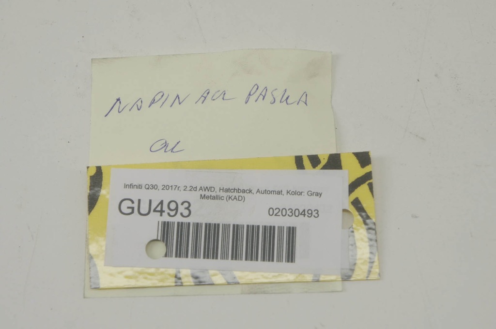 фото №6, Gu493 infiniti q30 2.2d натягувач ремінь