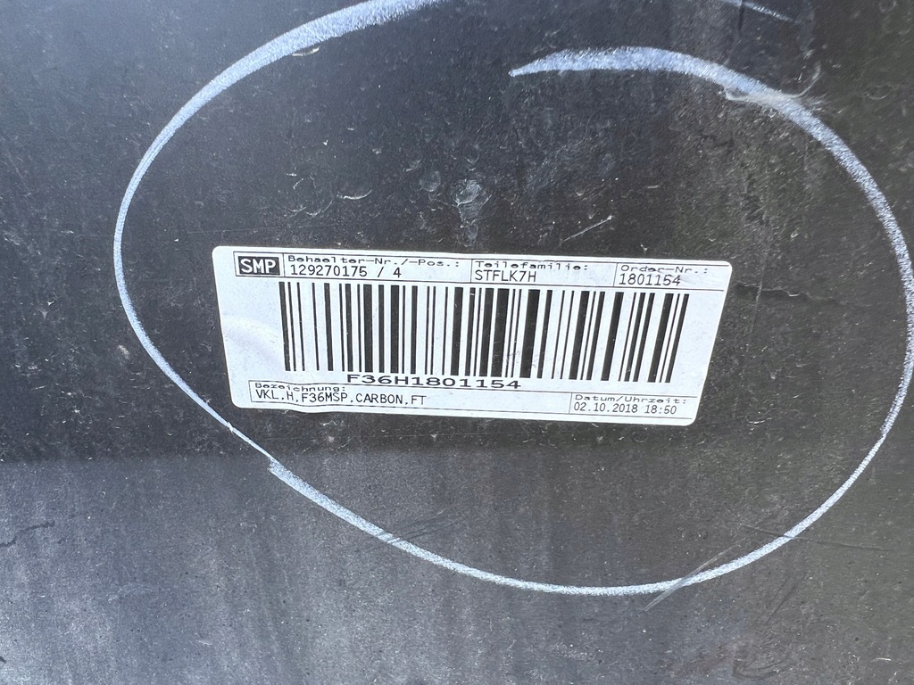 фото №15, Бампер задняя задний bmw 4 f36 m набор цвет 475