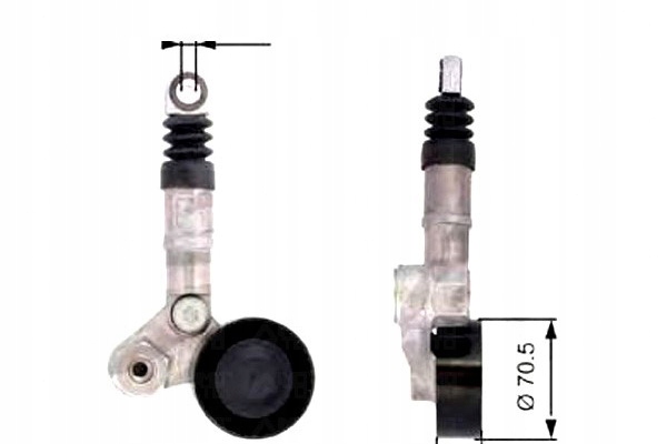 Ролик ремінь клиновий багаторучейковий gates t39113 в Україні