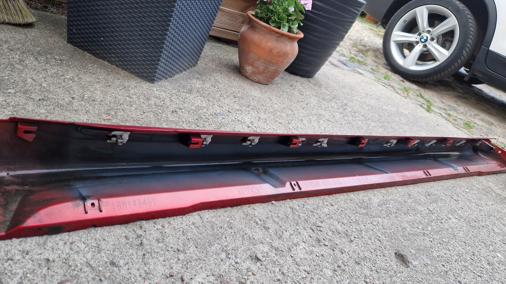 фото №11, Mitsubishi outlander lll lift порог молдинг хром p.