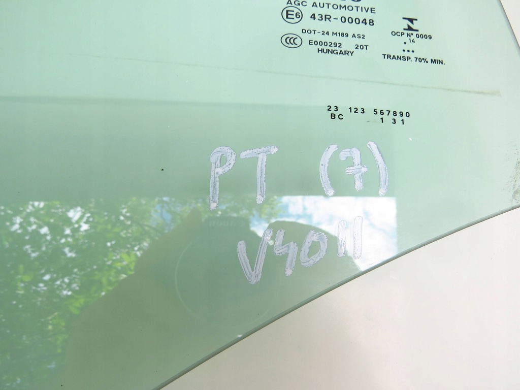 фото №7, Скло двері правий задня задня volvo v40 ii 12-19