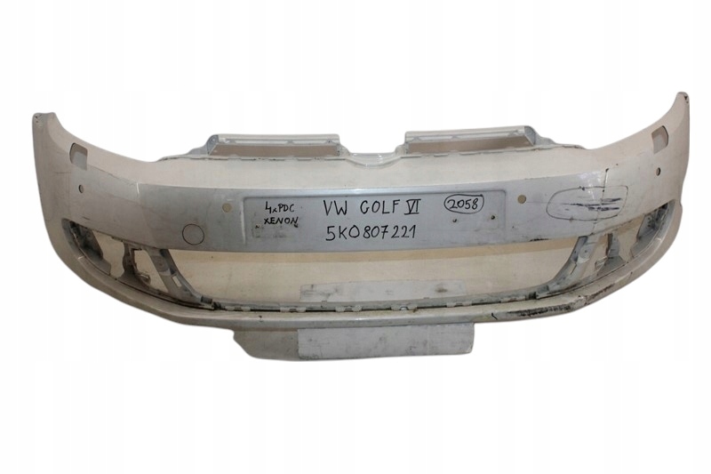 фото №1, 5k0807221 vw golf vi 6 2008-2012 бампер передній перед