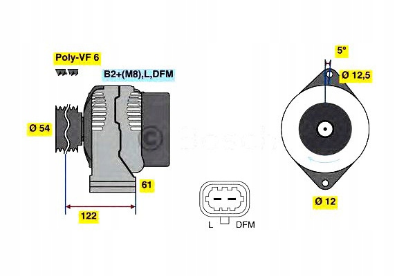 Купити Генератор bosch 986 080 380