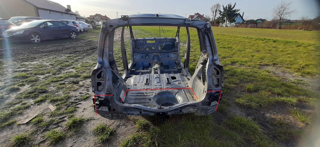 фото №1, Pas задня задній піддон renault grand modus lak.tekng