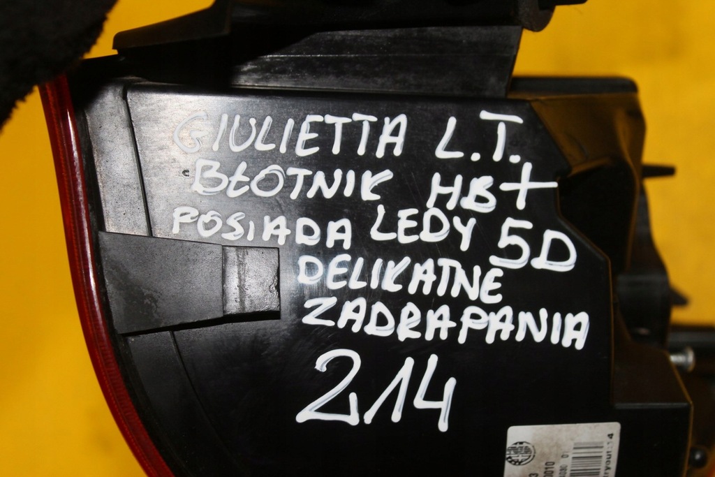 фото №9, Лампа крыла левый задняя led giulietta 50513613 5d