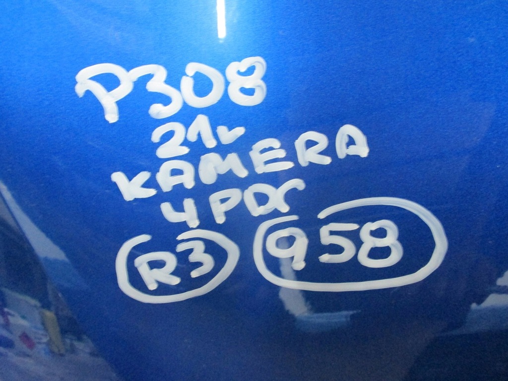 фото №11, Бампер peugeot 308 t10 21r камера 4 pdc задній