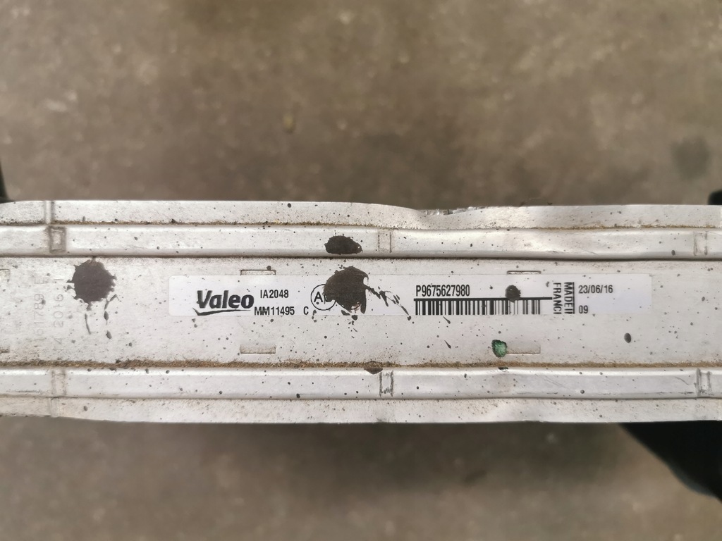 фото №6, Радиатор воздуха интеркулер peugeot 308 1.6hdi