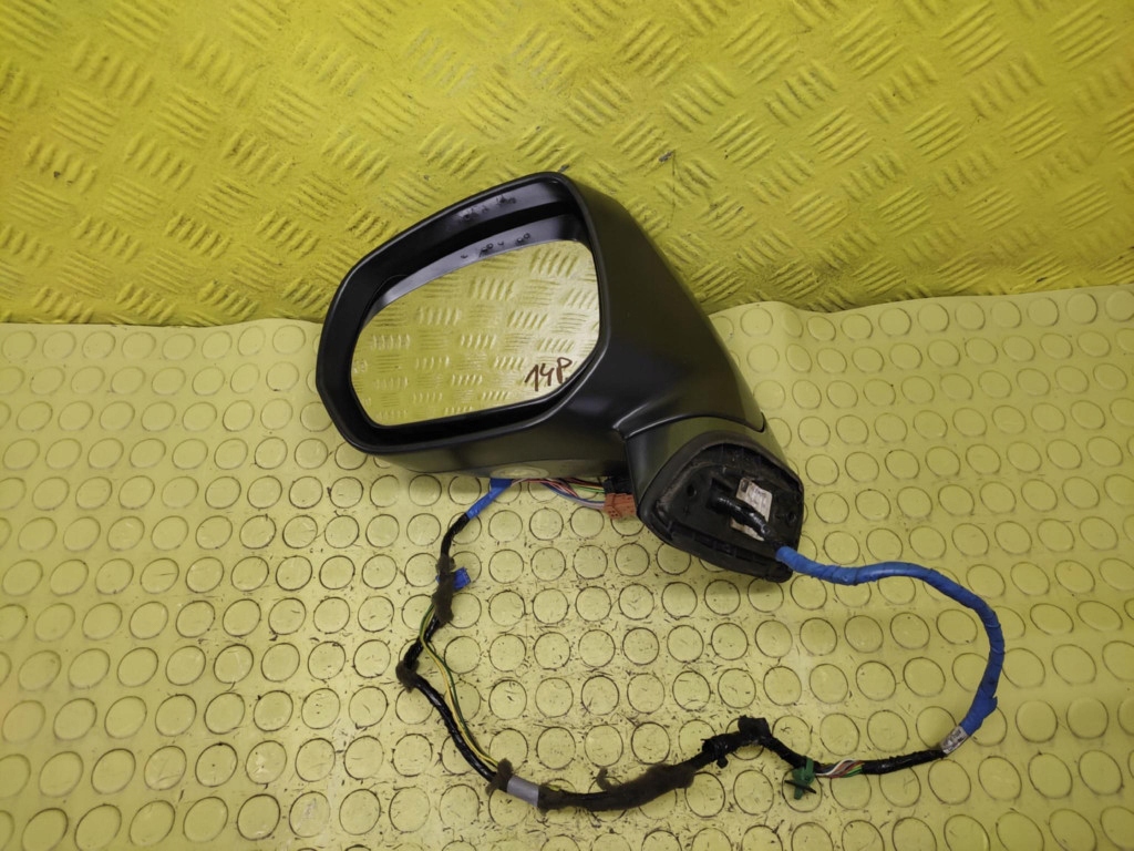 фото №1, Citroen c4 picasso зеркало левая 14 pin