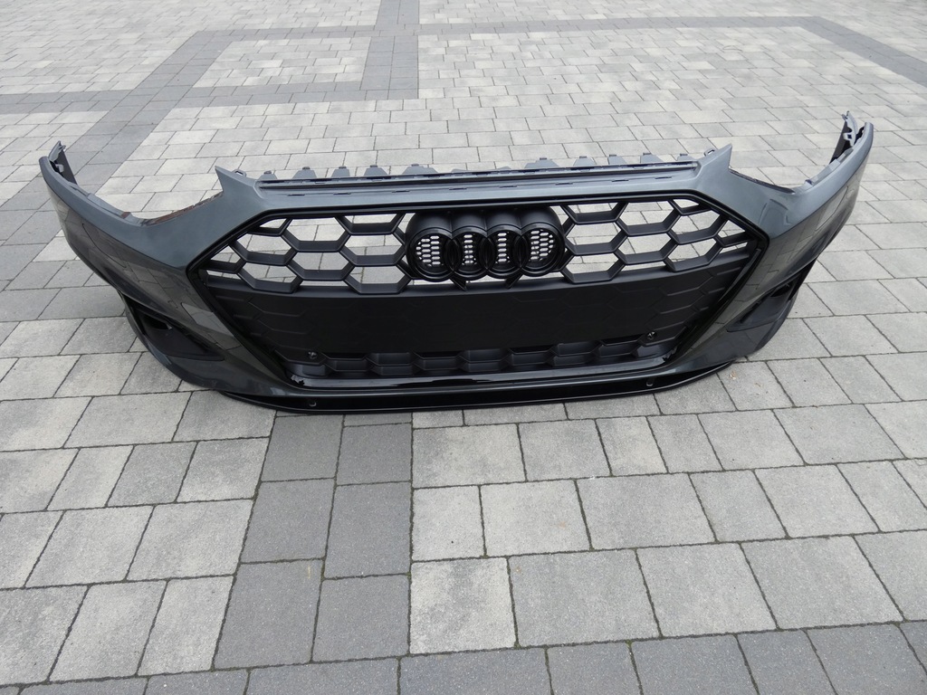 фото №7, Бампер решётка радиатора решётки audi a-4 8w lift s-line