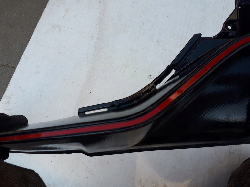 фото №9, Honda civic x type r 17- бампер задний накладка hb