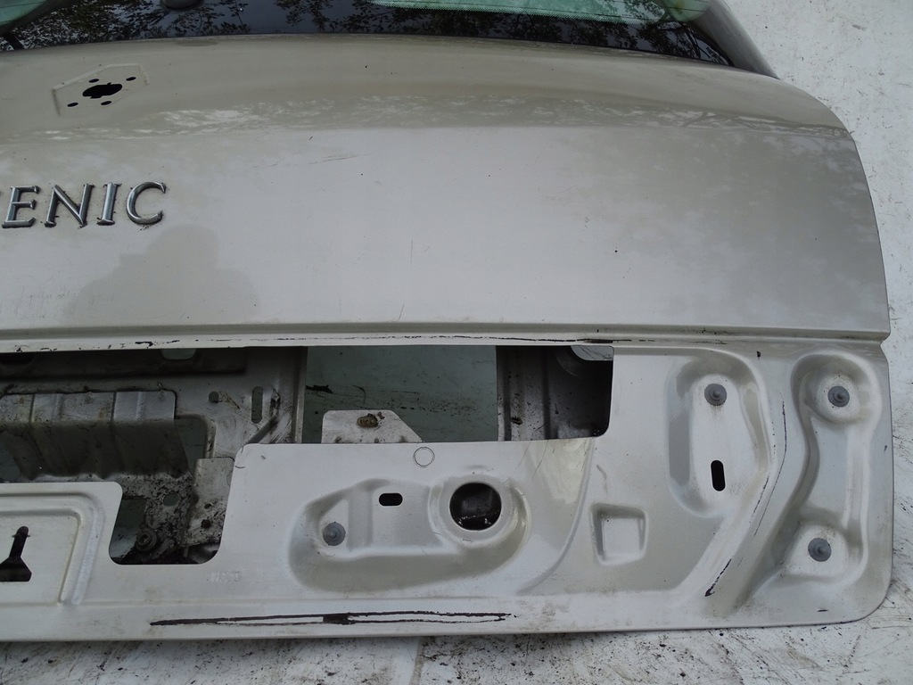 фото №4, Крышка багажника багажника renault scenic ii ted11 pierwszy лак