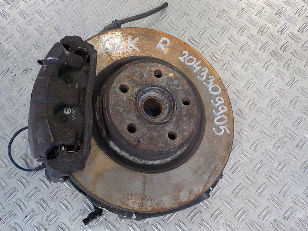 фото №1, Mercedes glk ступиця поворотний кулак перед права