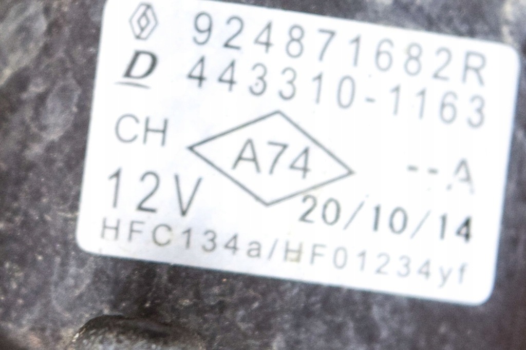 фото №6, Renault zoe кондиціонер клапан a/c 443310-1163 924871682r 65kw 2015