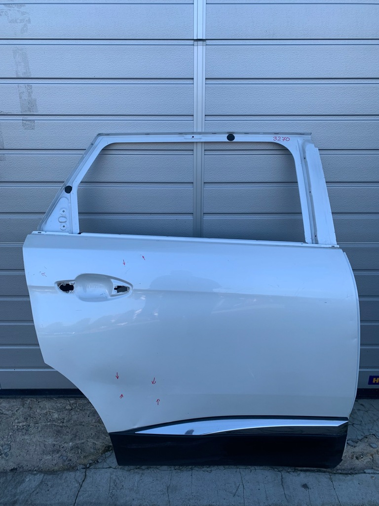 фото №1, Peugeot 5008 ii двері правий задня задні