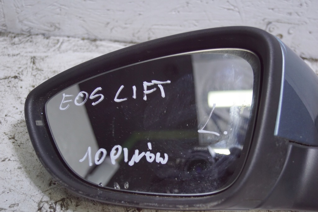 фото №6, Зеркало левый перед левая vw eos lift 10 pin
