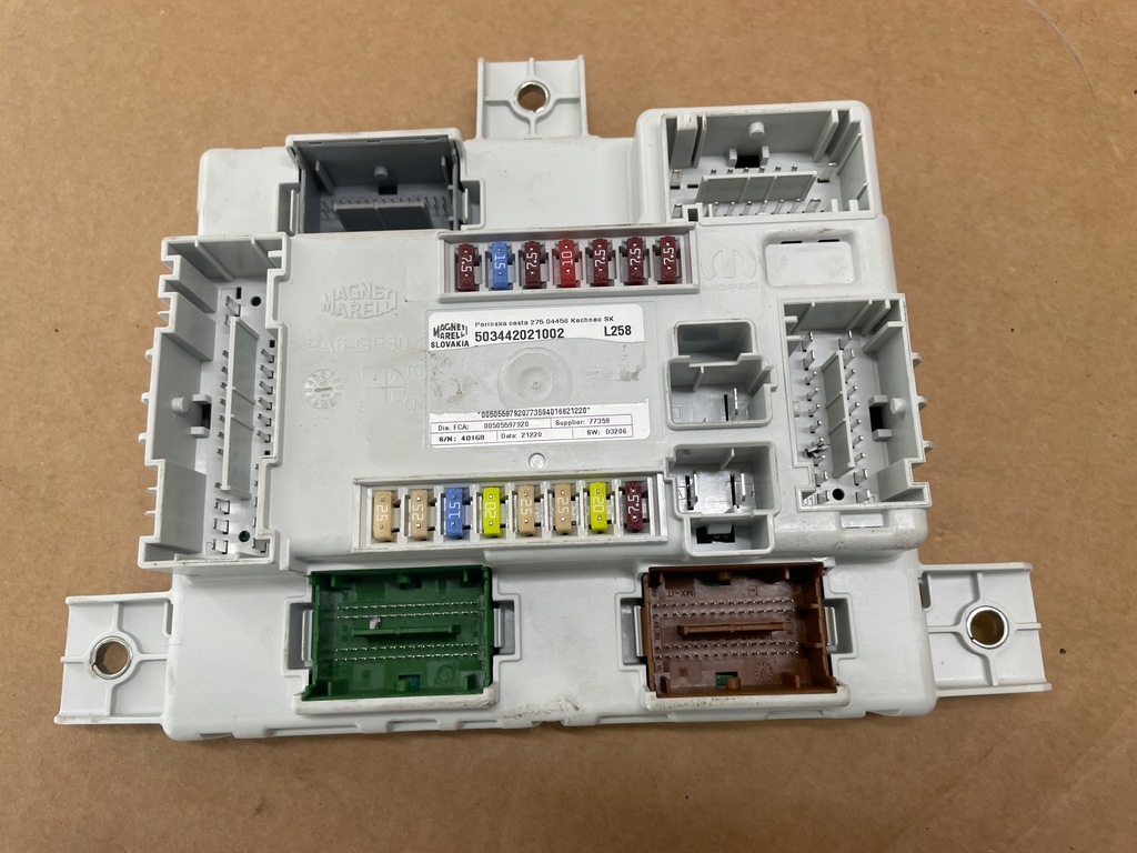 фото №1, Alfa romeo stelvio модуль коробка bsi 503442021002