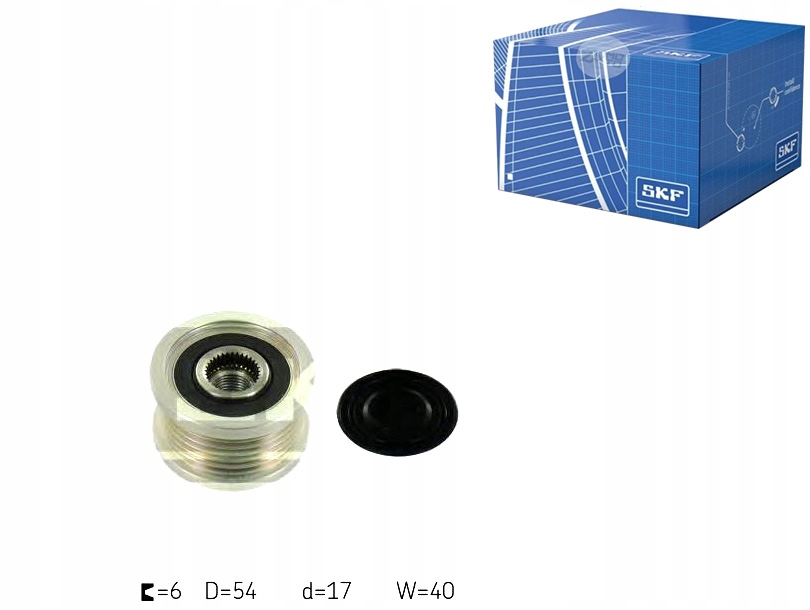 Купить Шкив генератора opel astra j 1,4-1,6 skf