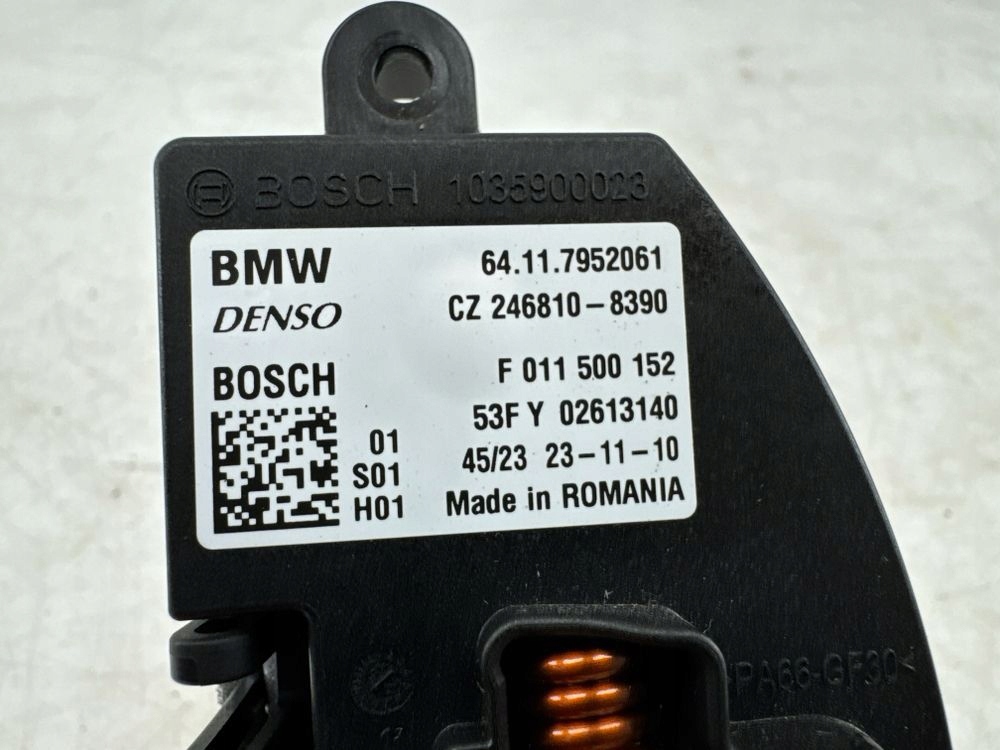 фото №9, Mini one - cooper f56 f55 2024 резистор / резистор вентилятор обдув