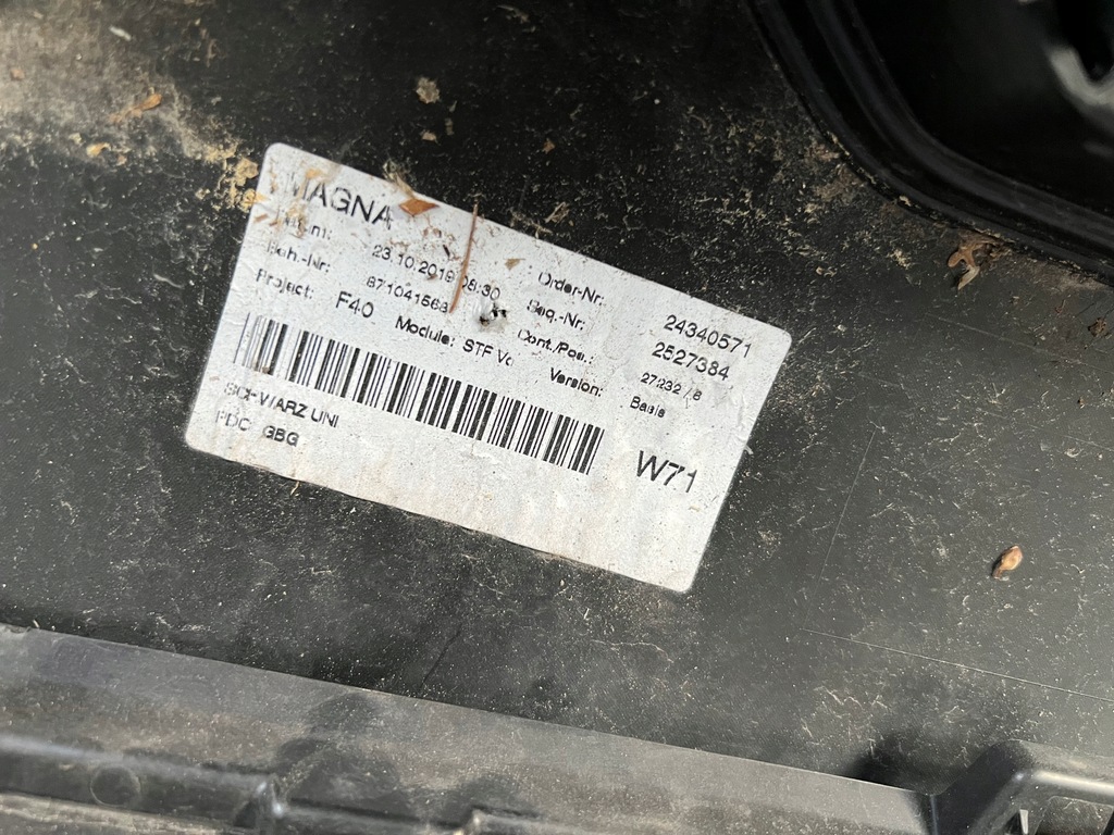 фото №7, Bmw f40 бампер передній