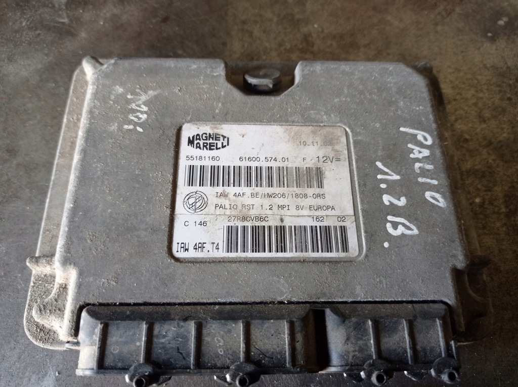 фото №1, Fiat palio - бортовий комп'ютер iaw4aft4 55181160