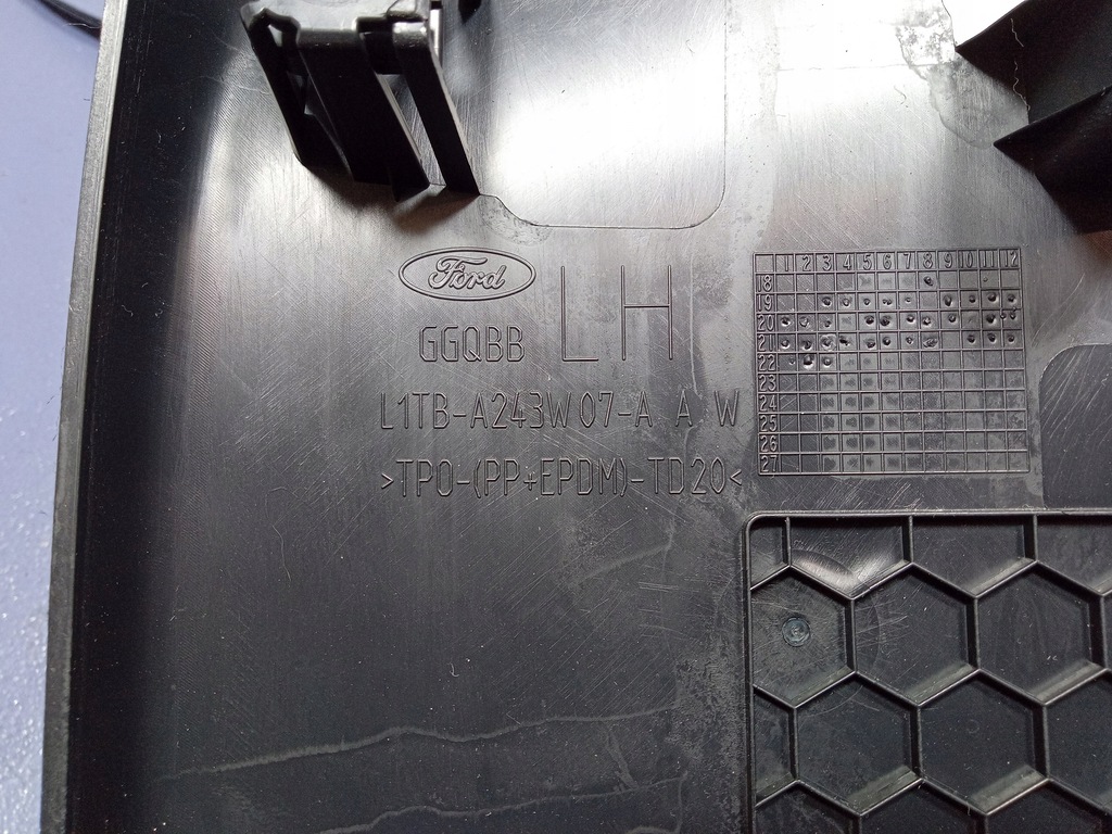 фото №5, Ford puma mk2 защита стойка b левая нижняя l1tb-a243w07-a