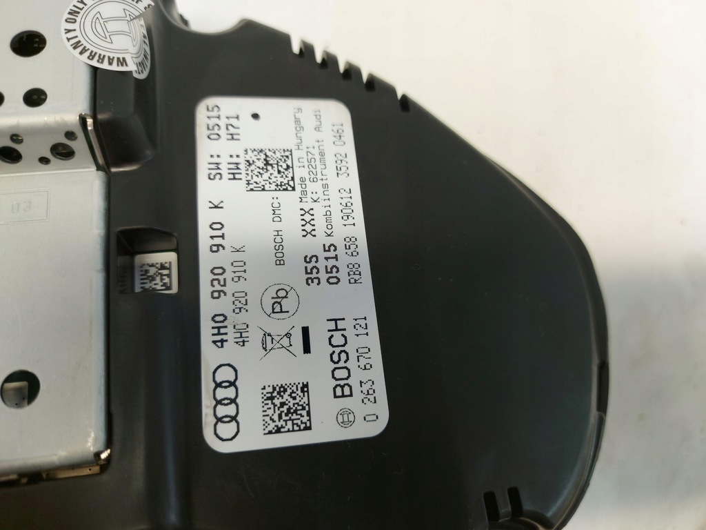 фото №5, Audi a8 d4 4h лічильник прилади 4h0920910k