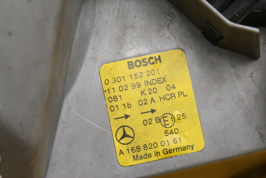 фото №9, Лампа лівий перед передня w168 a1688200161