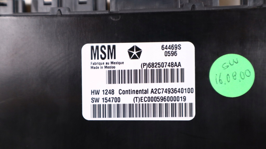 Jeep compass 2 17- модуль памяти сиденье 68250748aa Цена