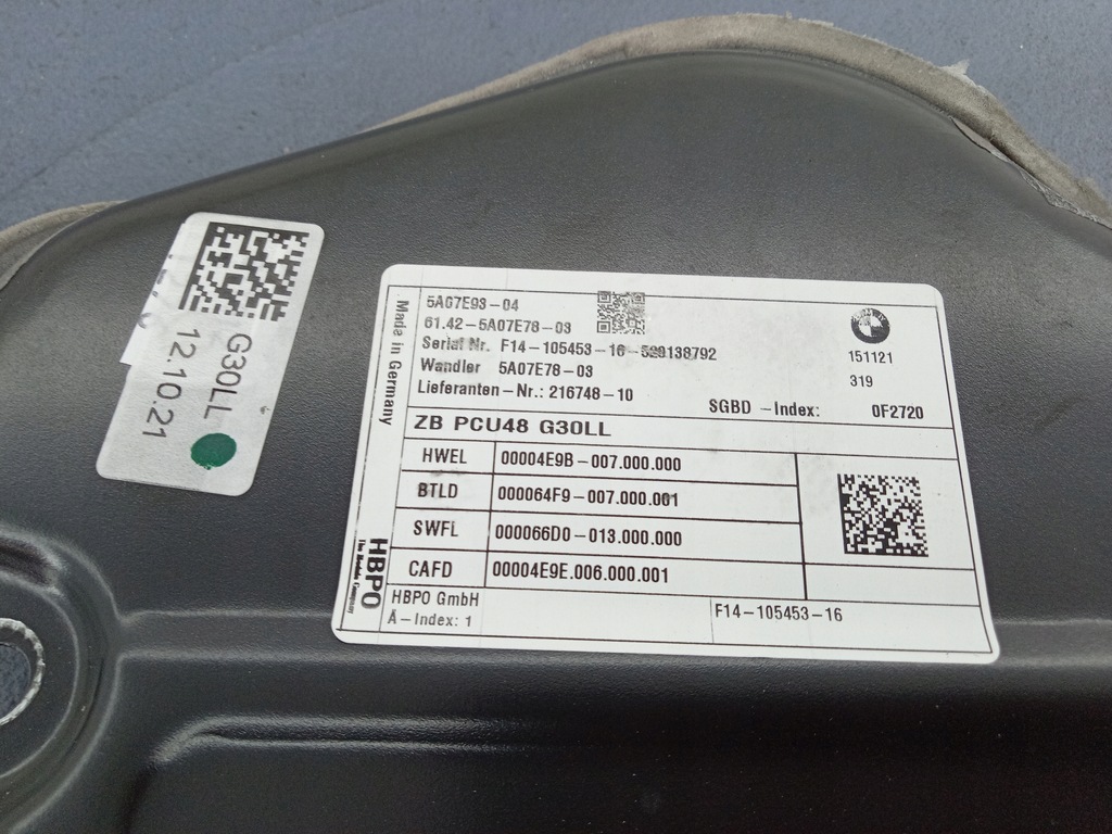 фото №5, Bmw 7 g11 g12 основание кронштейн 5a07e93