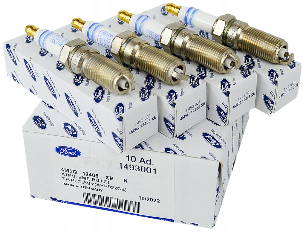 Купити Оригінальний номер ford свічки запалювання запалювання focus ii iii fiesta оригінал набір 4 szt