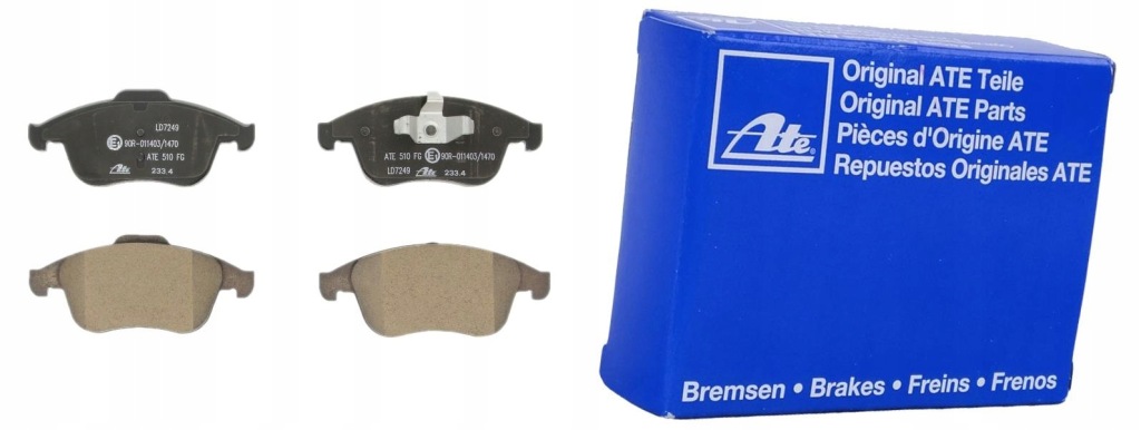 фото №9, Ate гальмівні колодки ham. renault p. clio/laguna/megane/scenic 07- керамічний