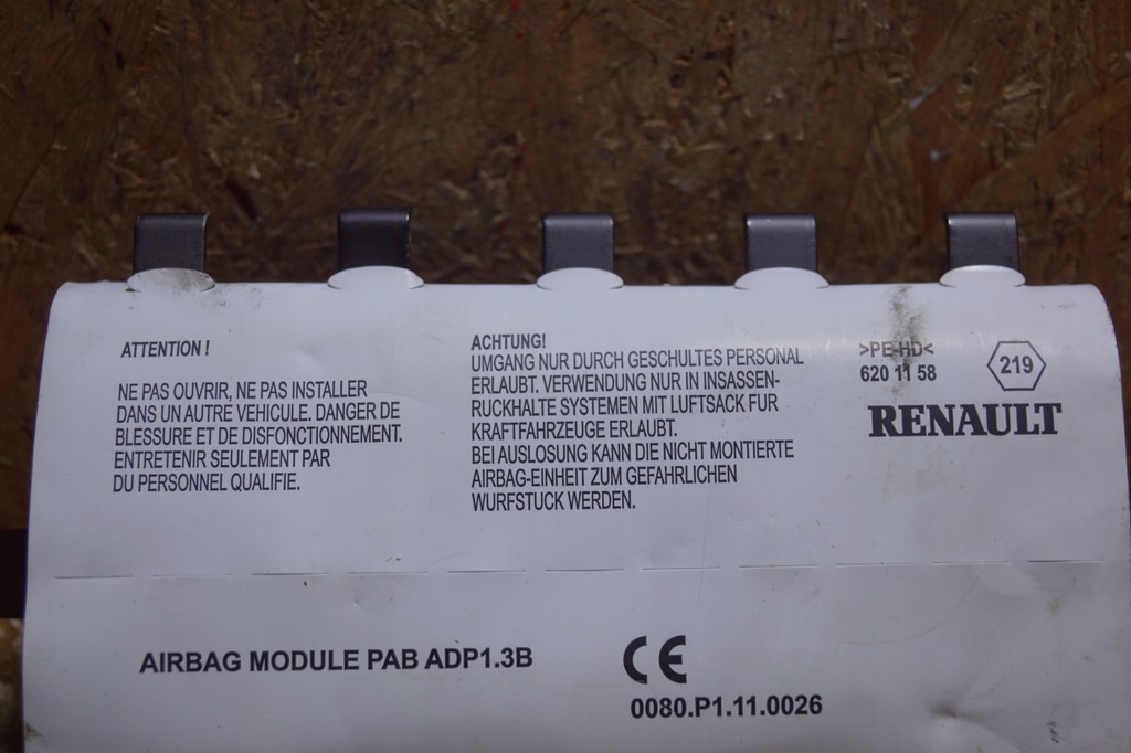 фото №3, Подушка подушка безпеки пасажира renault clio iv 985258554r