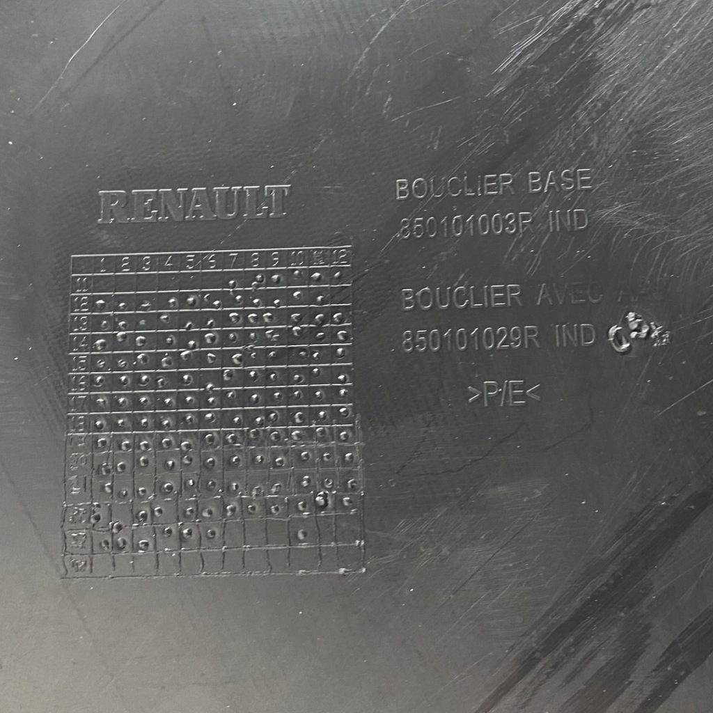 фото №12, Новий оригінальний номер бампер задня renault zoe z.e 850101003r