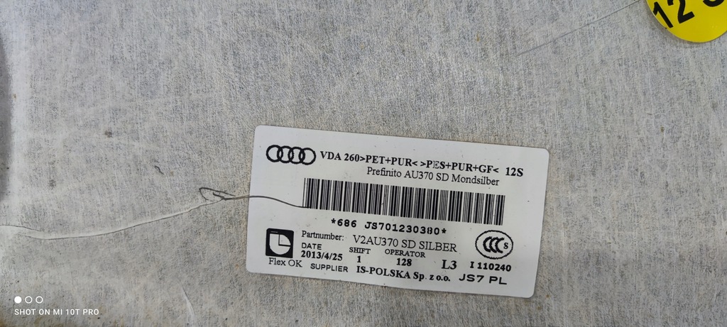 фото №16, Потолок audi a3 8v 3d 8v3867505j sq9 люк