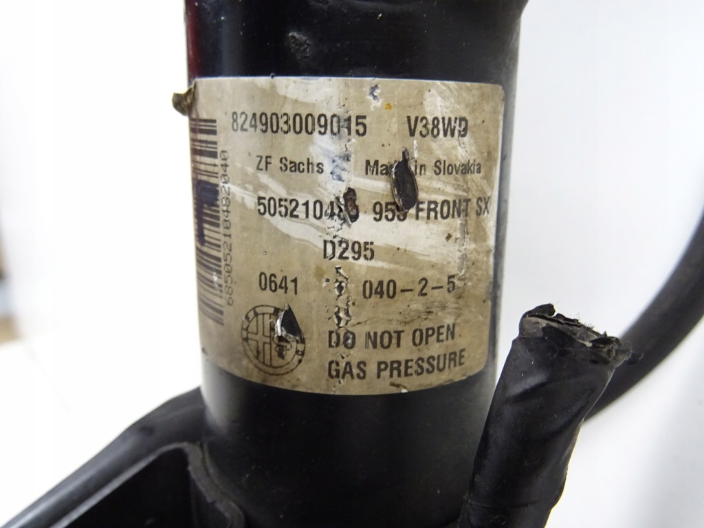 фото №8, Alfa romeo mito 1.3 jtd амортизатор поворотний кулак ліва