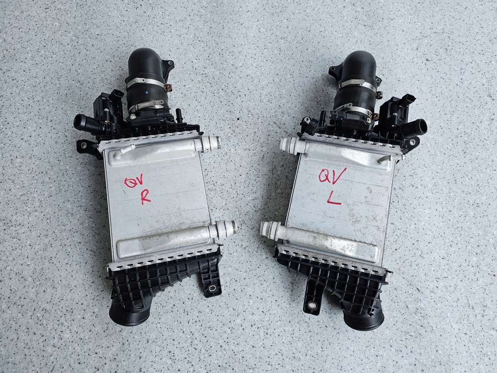 фото №1, Alfa romeo giulia qv 2,9 радіатор інтеркулер правий