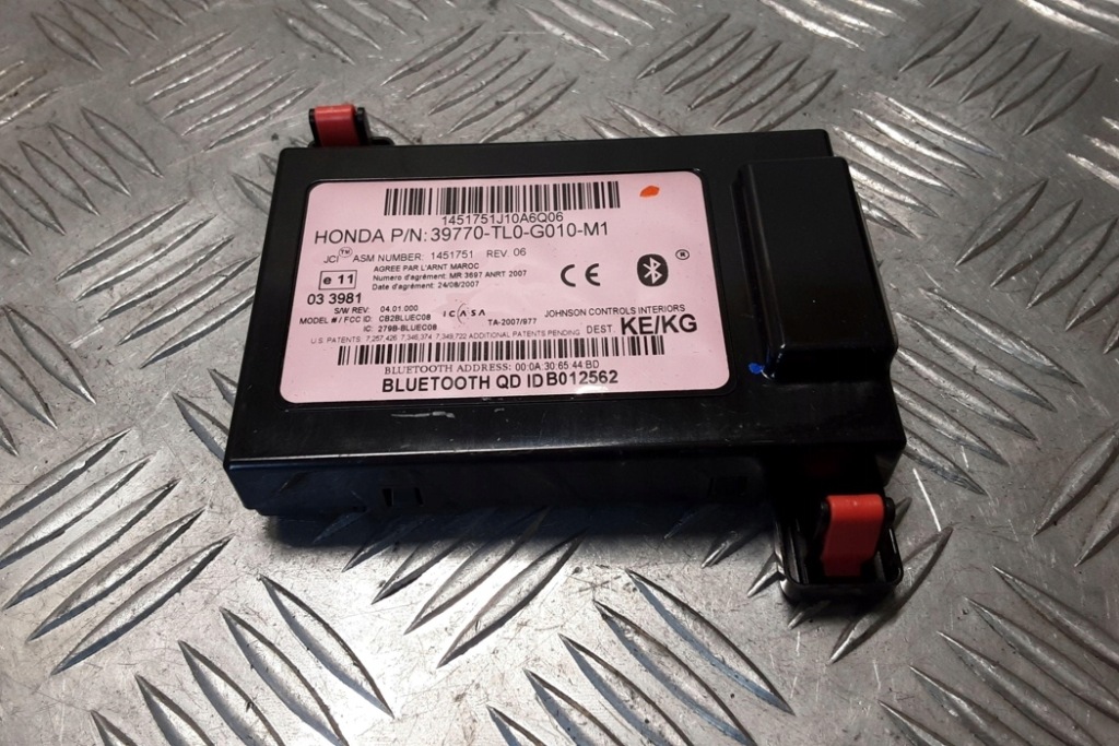 фото №1, Модуль блютуз honda accord viii estate cw 39770tl0g010m1 2.2l дизель