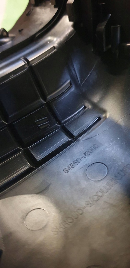 фото №9, Hyundai kona i корпус колонки рулевого защита спидометра 84830-j9100