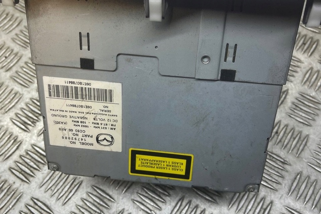 фото №9, Радіо з навігація mazda 3 bk 14792086 1.6l дизель 80kw 2006